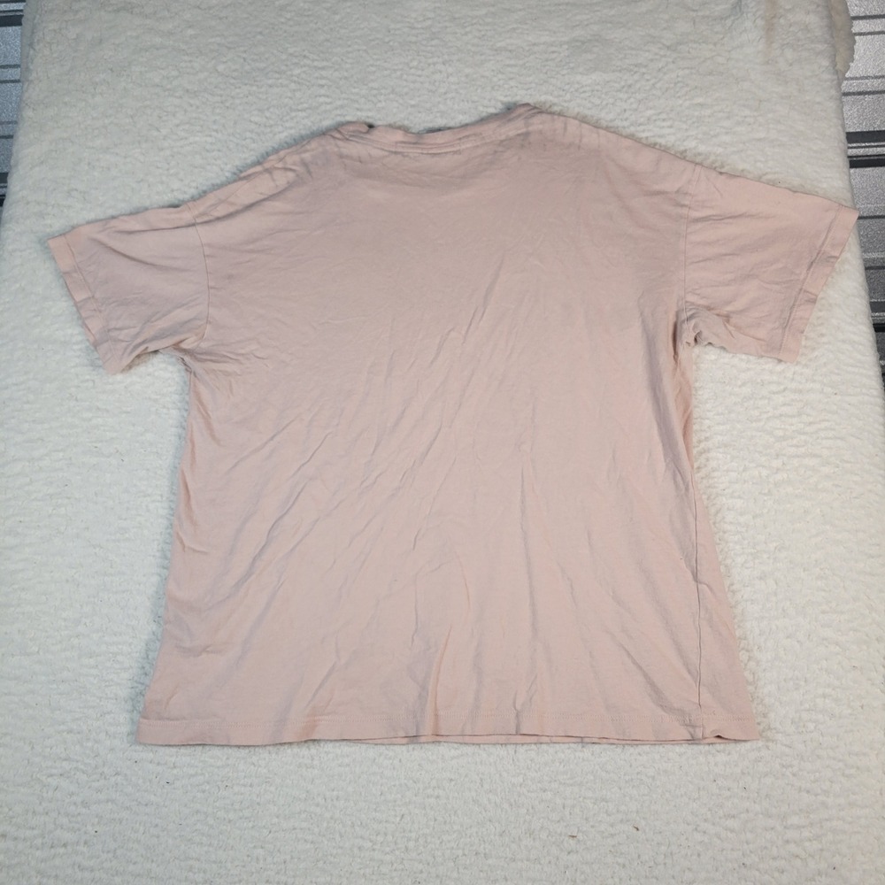 American Eagle Bob Marley T-Shirt Mens XS/S Pink Graphic Peace Sign Reggae Tee - Picture 9 of 13